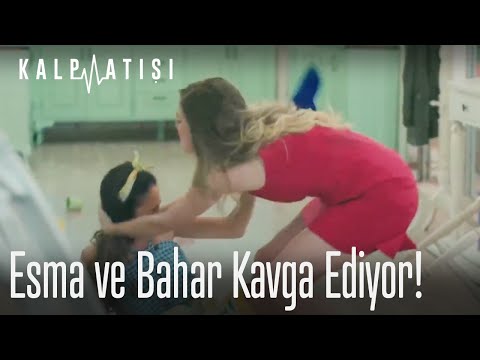 Esma ve Bahar kavga ediyor!