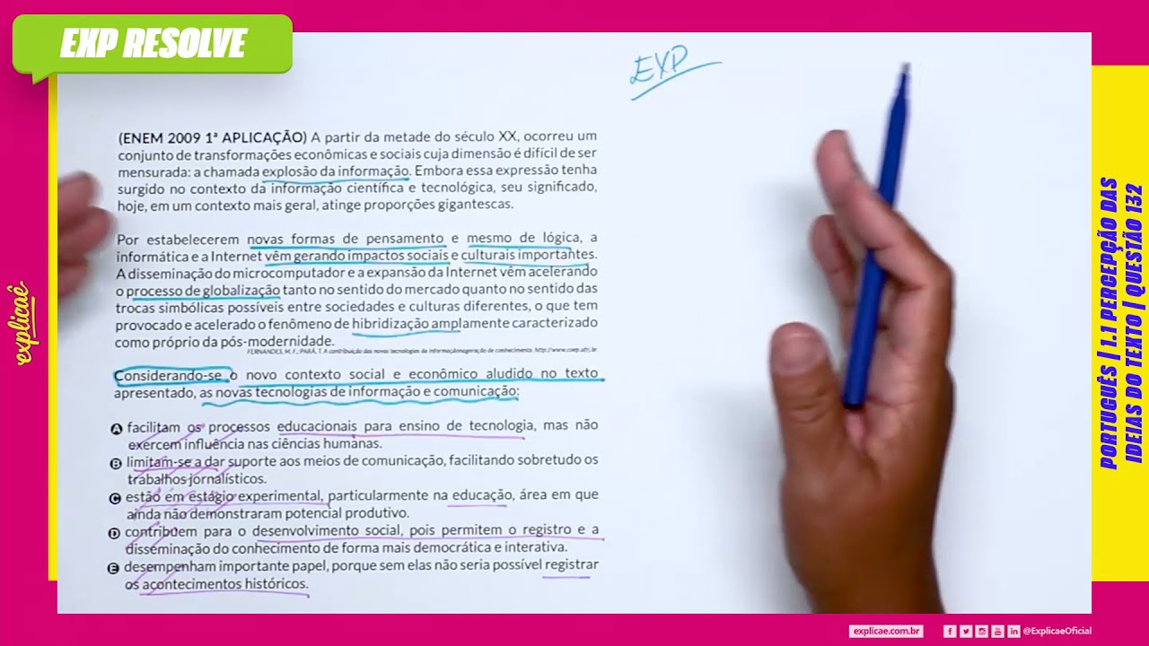 think-ideia - Blog Explicaê: Preparação para o Enem e Vestibulares