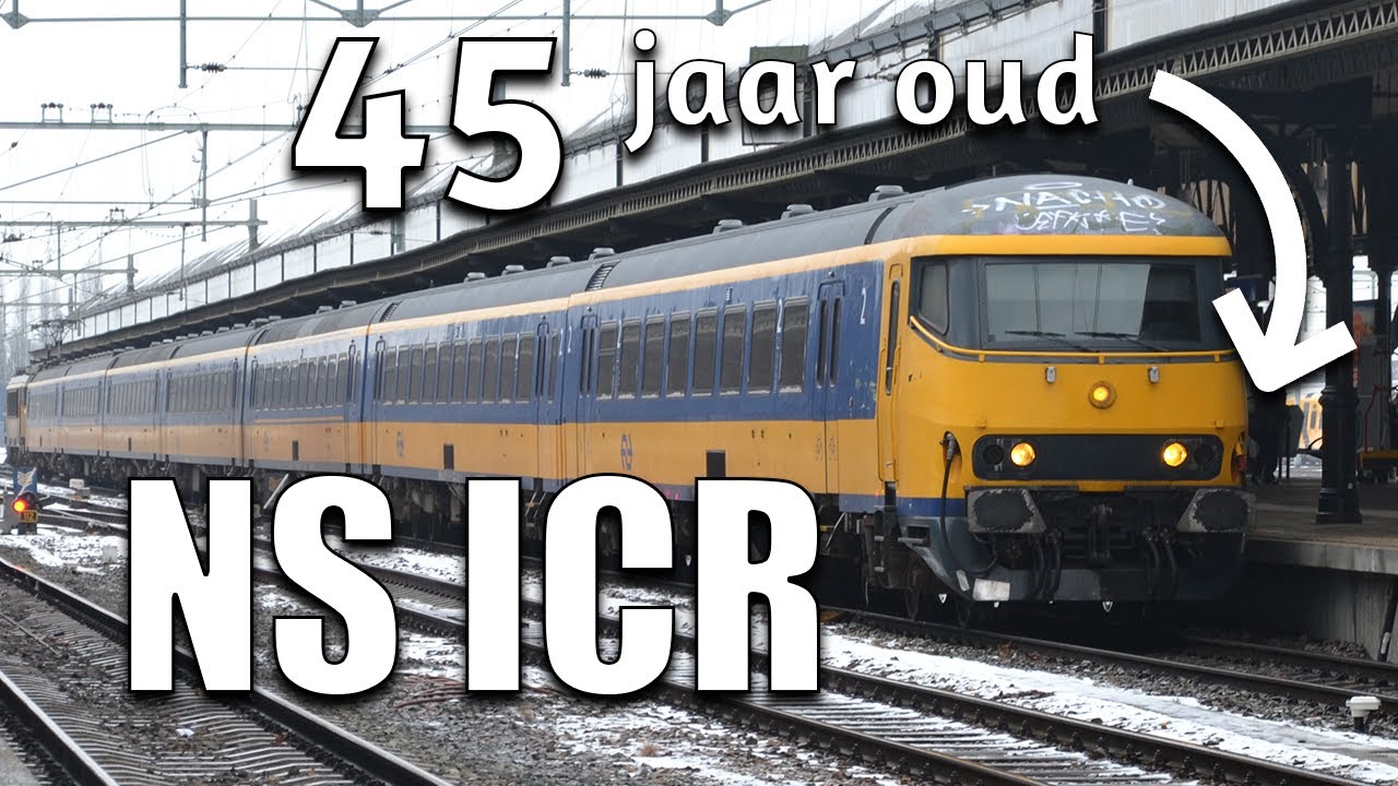 De Trein // NS ICR - 45 jaar oud intercityrijtuig !!!