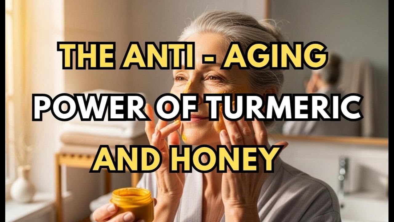 Омолаживающая маска с куркумой и медом | Натуральный усилитель коллагена для молодой кожи