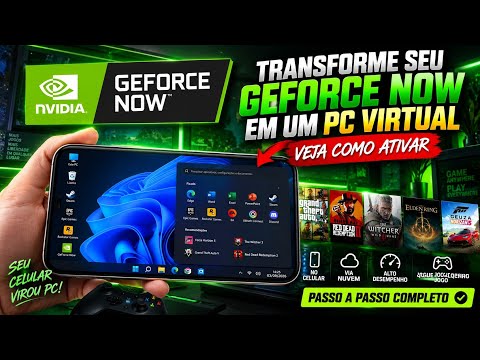 MÉTODO SALSANOW: TRANSFORME O GEFORCE NOW EM UM PC VIRTUAL