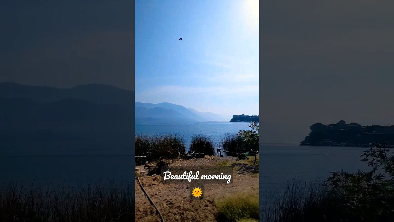 🇬🇹 Once in the morning on the lake Atitlan, 