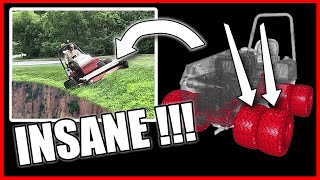 Epic 8x8 Mower on Treacherous Terrain!