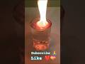 water 🌊💦 catch fire 🔥 respect 😱😬 simple science 🧪 experiment #ytshorts#fact #foryou#bairan#trending
