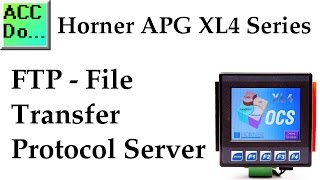 Horner XL4 FTP File Transfer Protocol Server