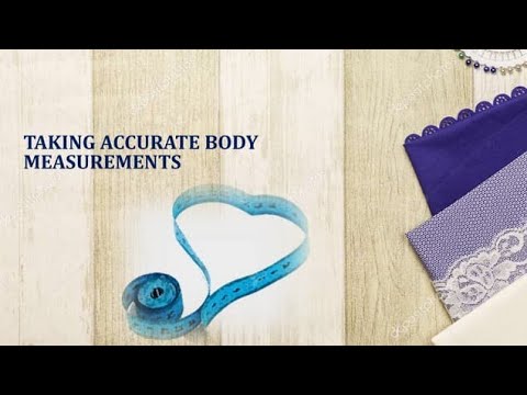 How to Take Accurate Body Measurements for Fashion Design | Step-by ...