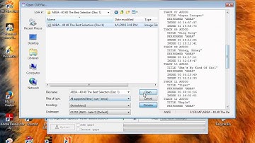 Cue File Split Tracks(Flac,Ape,Wav)