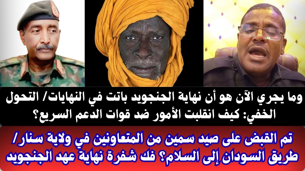 #السودان| تم القبض على صيد سمين من المتعاونين في سنار/إنتهى الأمر بداية نهاية الجنجويد في السودان