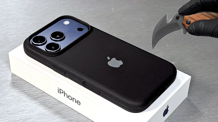 iPhone 17 Pro Unboxing + Black Silicone Case - Aesthetic ASMR