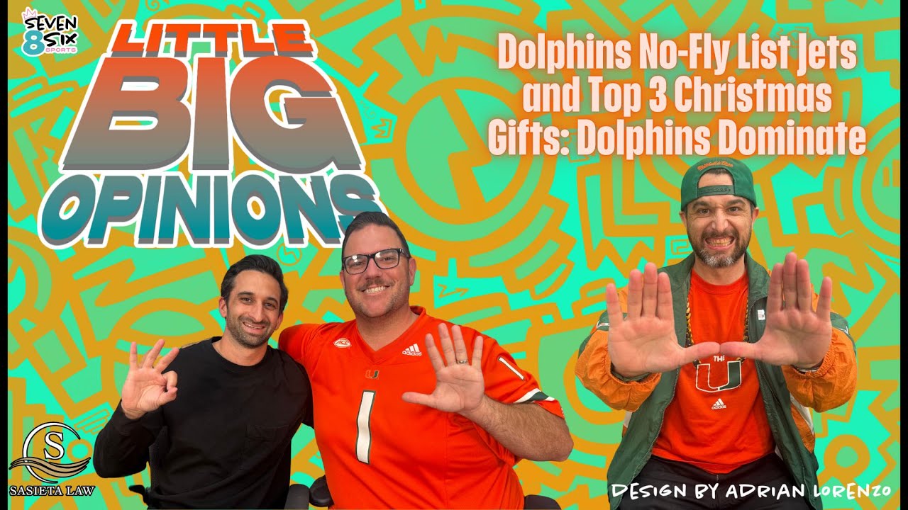 Dolphins No-Fly List Jets & Top 3 Christmas Gifts: Dolphins Dominate, NFL Buzz, and LBO Locks 15