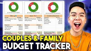 How to Make a COUPLE/FAMILY Budget Tracker in Google Sheets! *LINK* screenshot 5