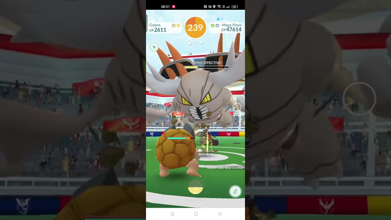 Pokémon GO: Raid Invite - Mega Pinsir