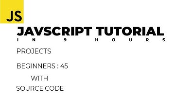 Learn JavaScript - Full Course for Beginners
