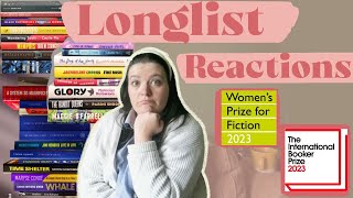 My International Booker Prize and Womens Prize Longlist 2023 Reactions