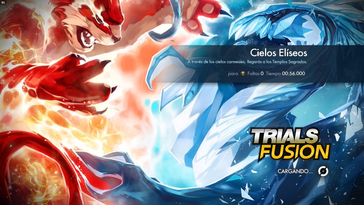 Trials Fusion (Español) de PC (Windows 11). Redlynx vs Allstars: Cielos Elíseos (Fácil)