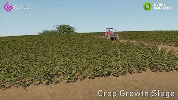 3D Procedural Scene Generator using Nvidia Omniverse (Agriculture Demo)