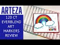 Arteza | 120 Count Everblend Art Marker Review