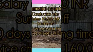armenia country job's, low service charges.. fast visa processing