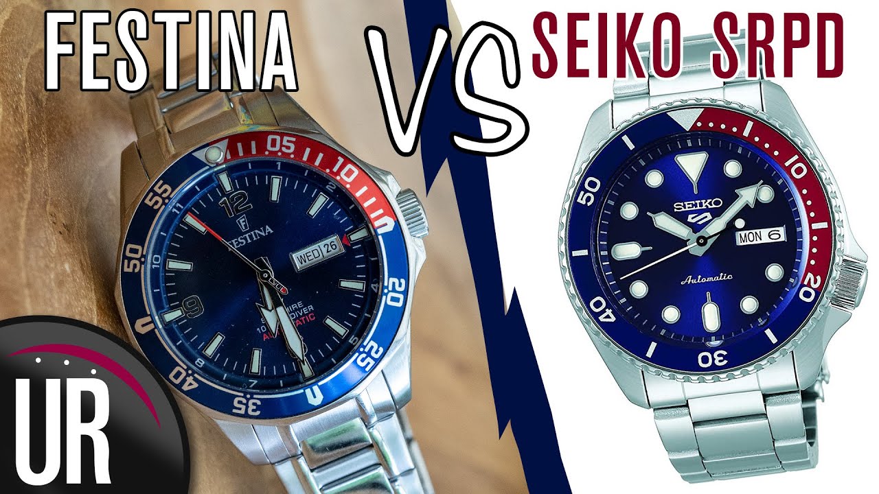 Descubrir 55+ imagen festina vs seiko