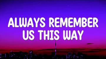 Lady Gaga- Always Remember Us This Way (DJ Tons Remix) Lyrics |