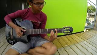 Video thumbnail of "Efek Rumah Kaca - Sebelah Mata (tutorial gitar)"