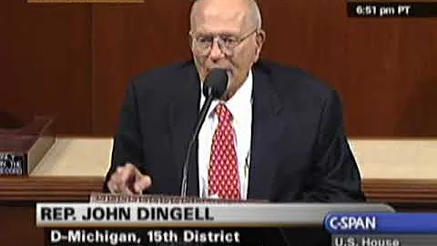 Floor Debate on H.R. 3962 Affordable Health Care For America Act: Rep. Dingell
