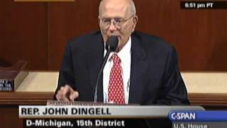 Floor Debate on H.R. 3962 Affordable Health Care For America Act: Rep. Dingell