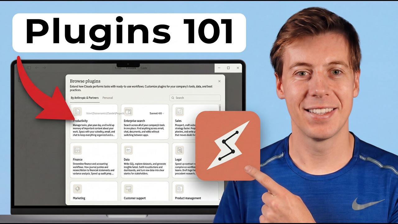 How to Use Claude Cowork Plugins (Step-by-Step Tutorial) - YouTube
