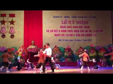 Video Múa Vượt sóng - Trường TH Cổ Nhuế 2B - YouTube