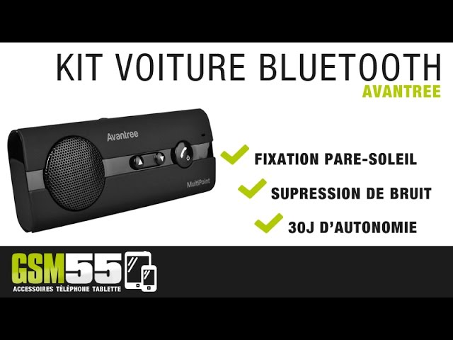 Kit Main libre bluetooth voiture fonction charge - All4iphone