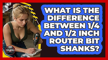 What Is The Difference Between 1/4 And 1/2 Inch Router Bit Shanks? - ToolBench Pros