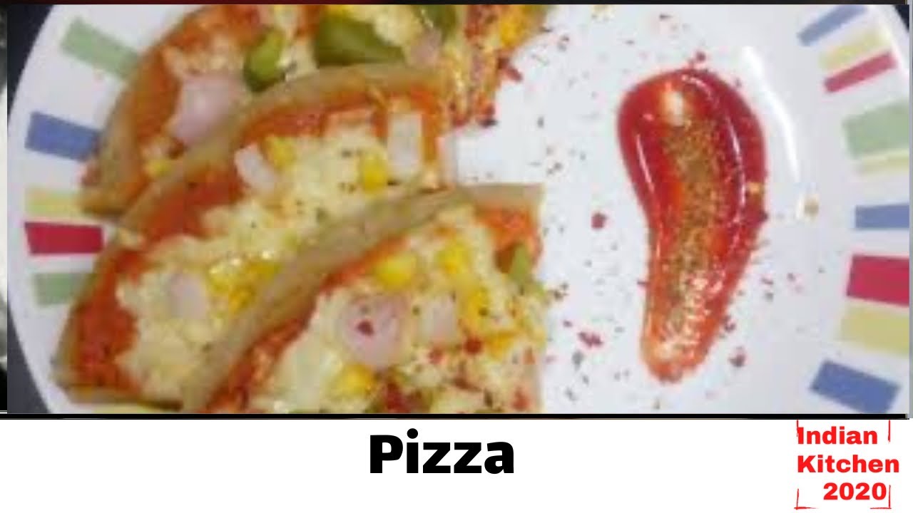 pizza recipe how to make pizza hindi /indiankitchen2020hindi/ pizza
