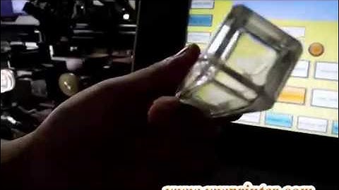 How to set Data for Square Bottles(CNC Glass Screen Printer 3D)