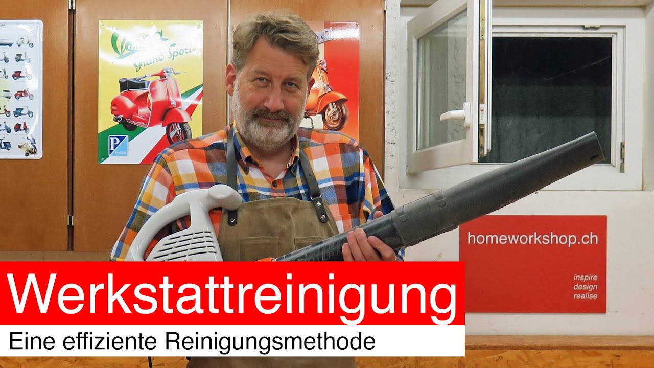 Werkstattreinigung. Eine effiziente Reinigungsmethode