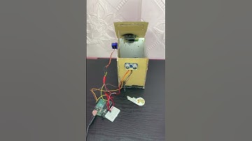 🗑️ Smart Waste Container Using Arduino & Ultrasonic Sensor 📡