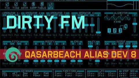 QasarBeach Alias Dev 8 - Dirty FM (Fairlight cmi)