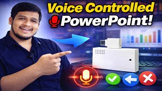 Control PowerPoint with Voice Commands | ESP32 + VC-02 + Xiao S3| Control PPT Using Voice Command