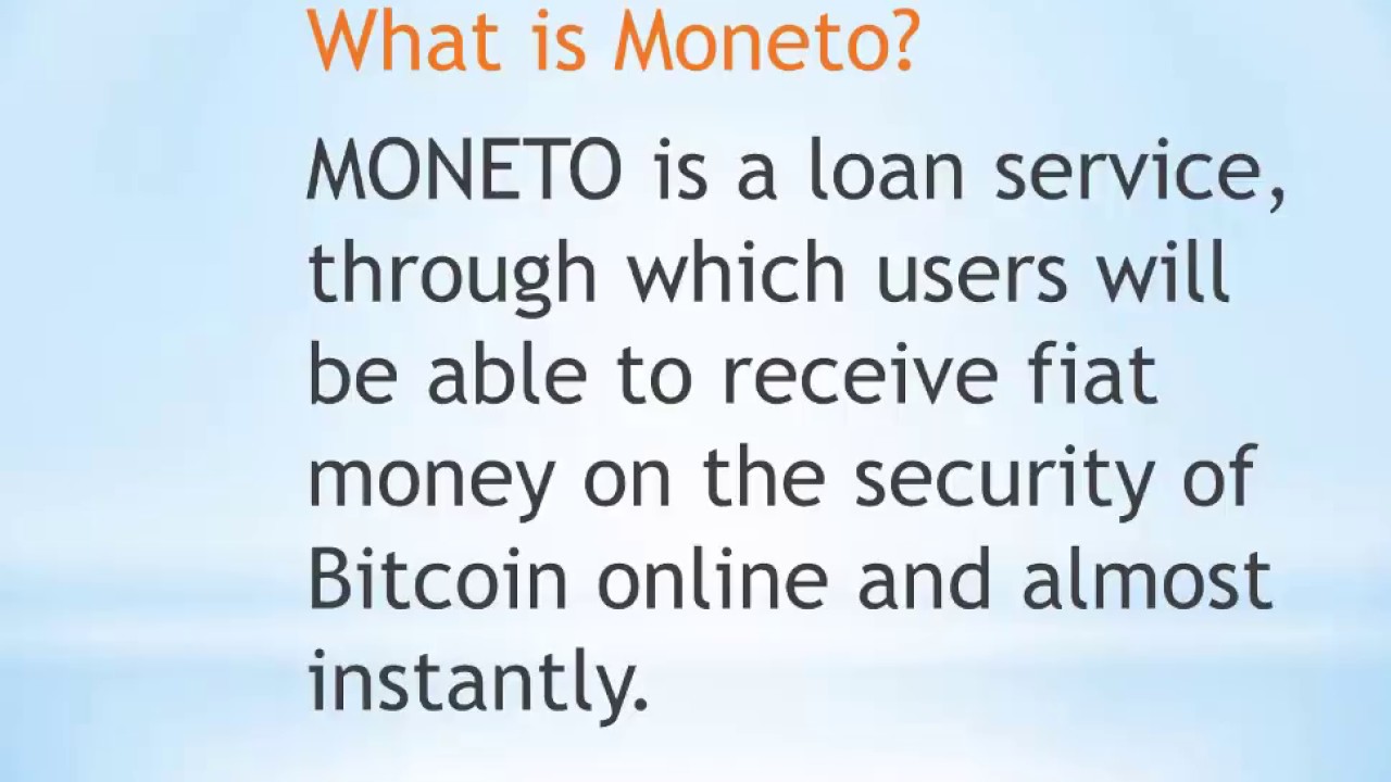 [ICO] Moneto - YouTube