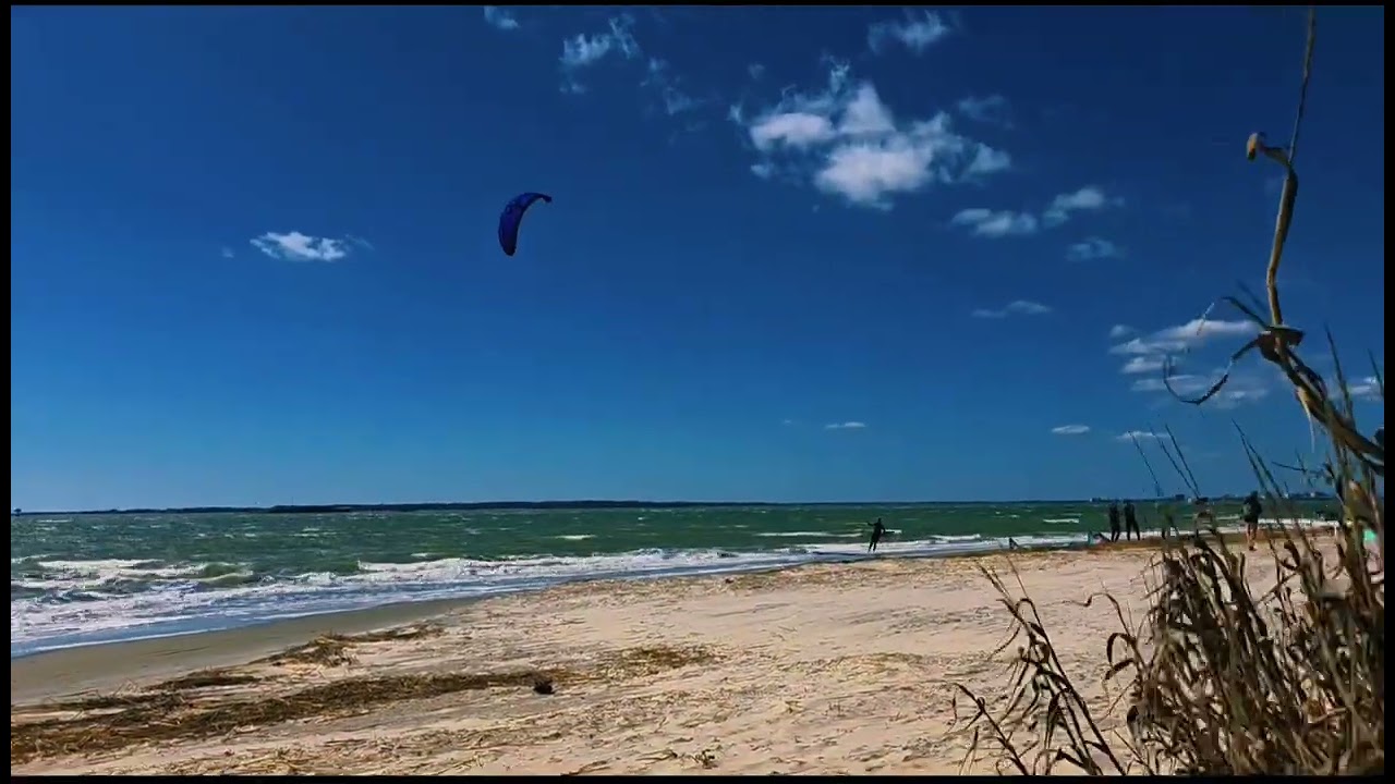 Tbtn4231 Watching kiteboarders on sullivans island