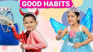 GOOD HABITS for KIDS  Angel Vs Devil | ToyStars