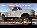 We Did An 05+ Axle Swap and 4WD Conversion on This F-Super Duty (OBS F-450)