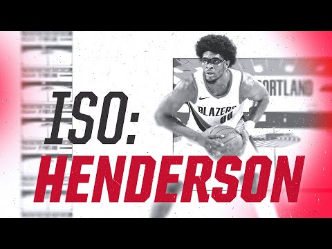 ISO with Scoot Henderson | Portland Trail Blazers