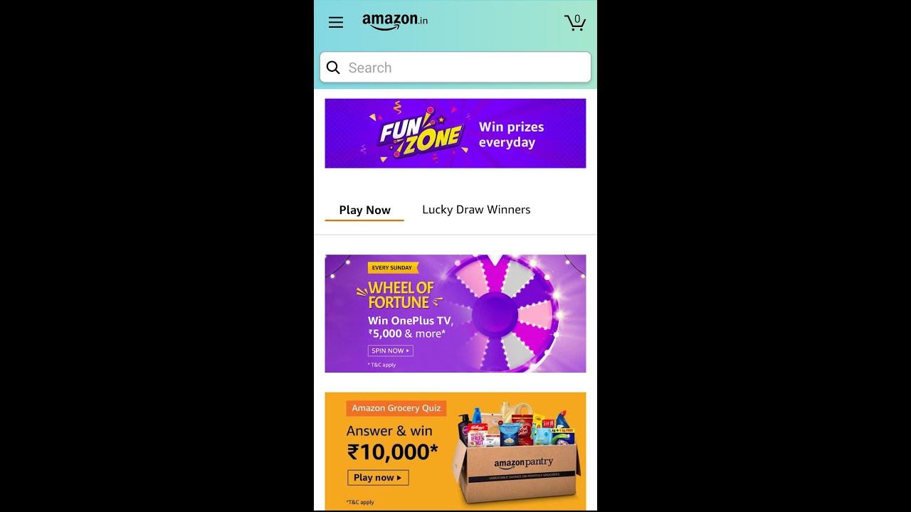 How to open Funzone in Amazon - YouTube