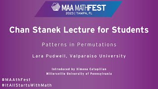 Patterns in Permutations (Lara Pudwell) - MAA MathFest 2023