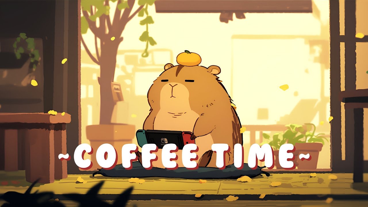 Capybara Music Channel | Relaxing Jazz Hop Collection 🦫 🎮 ☕ | High ...