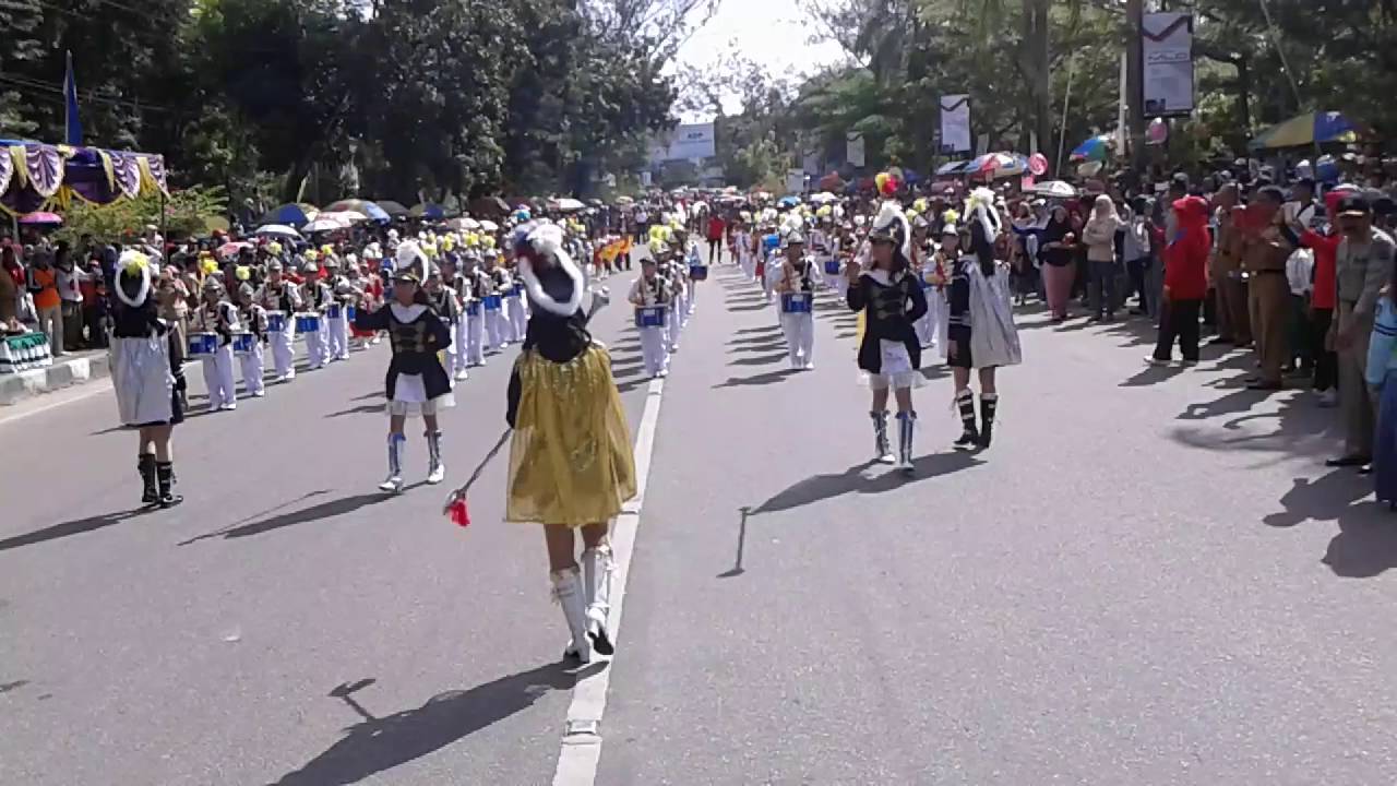 Drumband cilik SDN kuncup pertiwi kota kendari