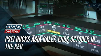 PSEi bucks Asia rally, ends October in the red | ANC