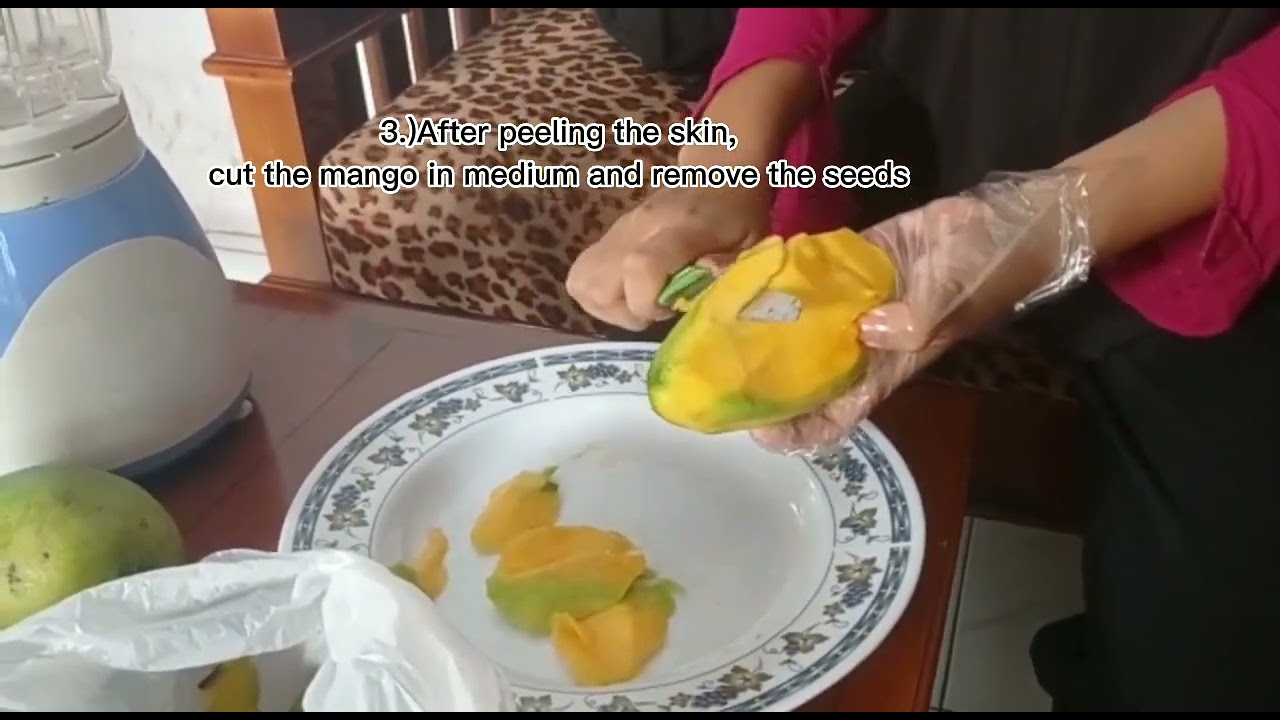 How to make Mango Juice YouTube