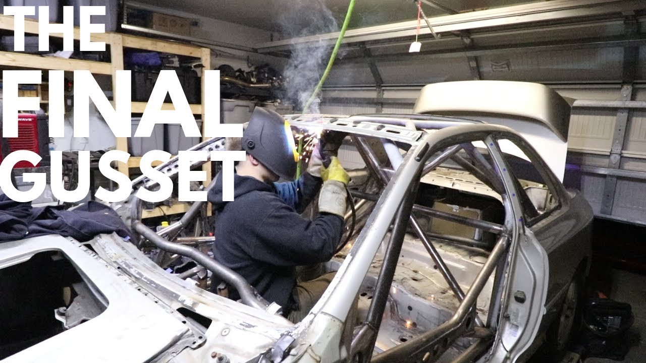 GC8 Rally Car Build - The LAST Gusset for the FIA Roll Cage