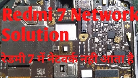Redmi 7 Network Problem Solution |Redmi 7 No Servise Problem|Redmi 7 Emergency Network Problem